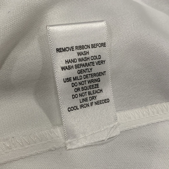 Formal Off White Lace Tulle High Low Dress Size 9 - Picture 8 of 9